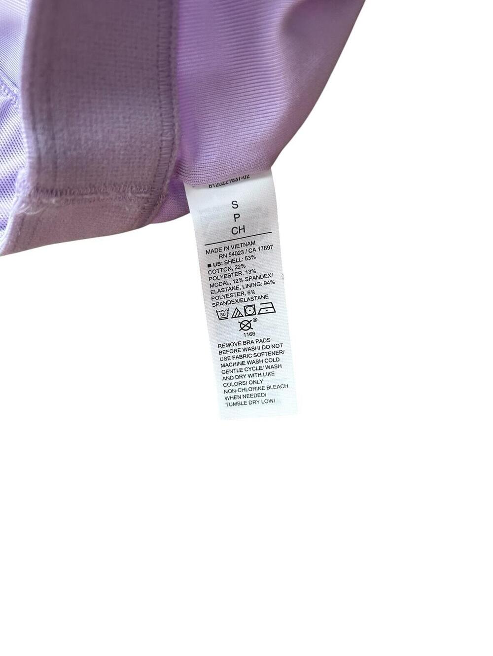 Old Navy Crop Top Sports Bra Sz S PowerChill Lot Of 3 Green Brown Purple Gym - Picture 8 of 9